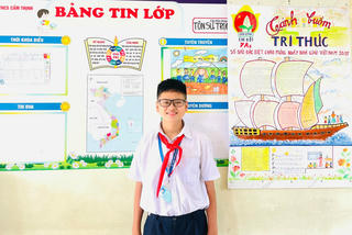 Quảng Ninh: Học sinh lớp 7 cứu cụ ông thoát khỏi đoàn tàu hỏa đang lao đến