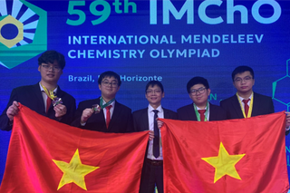Việt Nam giành 4 huy chương tại kỳ thi Hóa học 'khó nhất hành tinh'
