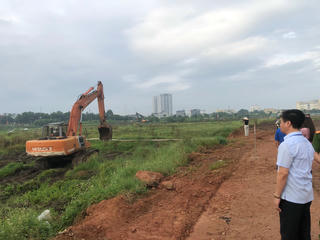 Cưỡng chế thu hồi đất thực hiện Dự án Công viên vui chơi giải trí thành phố Vĩnh Yên