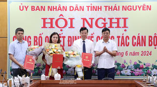 Thái Nguyên: Điều động, bổ nhiệm lãnh đạo các Ban Quản lý dự án cấp tỉnh