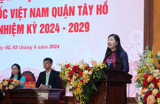 Hà Nội: Đại hội điểm đầu tiên của Mặt trận khối quận, huyện