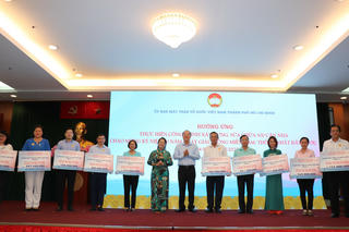 TP.Hồ Chí Minh: Nhiều hoạt động thiết thực hỗ trợ người nghèo 