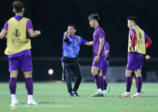 Đội tuyển U23 Việt Nam tiếp tục 'mài sắc' lối chơi