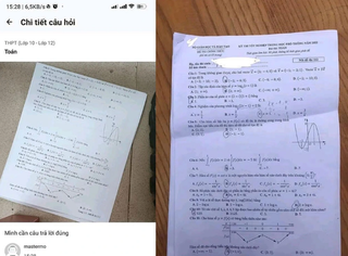 Công an vào cuộc vụ 'đề Toán trên mạng giống hệt mã đề 112' ở Hà Tĩnh