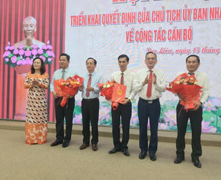 Bạc Liêu: Công bố Quyết định bổ nhiệm lãnh đạo 4 sở tách ra từ 2 ‘siêu sở'
