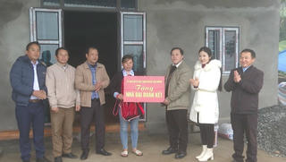 Niềm vui trong những ngôi nhà Đại đoàn kết