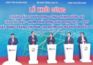 Thủ tướng Phạm Minh Chính dự Lễ khởi công cao tốc Quảng Ngãi – Hoài Nhơn