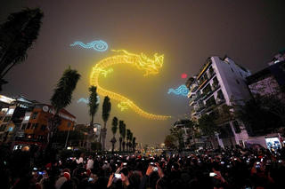 Hà Nội sẽ đón giao thừa 2025 với màn trình diễn drone hoả thuật lớn nhất thế giới