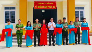 Đắk Nông: Khánh thành trụ sở Công an xã biên giới Đắk Lao