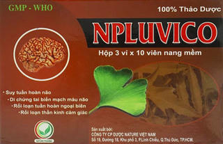 Thu hồi lô thuốc Npluvico điều trị suy tuần hoàn não kém chất lượng