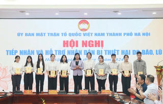 Hà Nội: Tiếp nhận hơn 177 tỷ đồng ủng hộ đồng bào vùng bão lụt