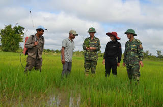 'Đồn là nhà, biên giới là quê hương, đồng bào các dân tộc là anh em ruột thịt'