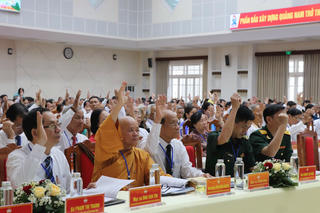 Phiên thứ nhất Đại hội đại biểu MTTQ Việt Nam tỉnh Quảng Nam lần thứ XI