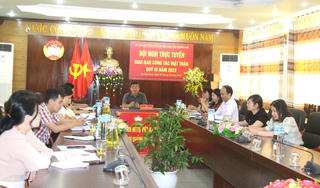 Quảng Nam: Hội nghị giao ban công tác mặt trận quý III năm 2022