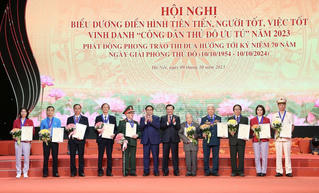 Kỷ niệm 69 năm Ngày giải phóng Thủ đô (10/10/1954 - 10/10/2023) - Xây dựng người Hà Nội tiêu biểu cho văn hóa, con người Việt Nam