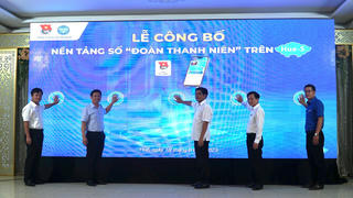 Ra mắt nền tảng số 'Đoàn thanh niên' trên Hue-S