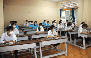 Long An: Có 115 lượt thí sinh bỏ thi môn tổ hợp