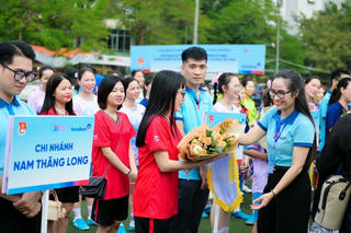 Sôi nổi Giải bóng đá nữ Thanh niên chào mừng Kỷ niệm 35 năm Ngày thành lập VietinBank (1988 - 2023)