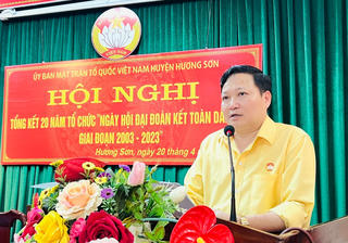 Hà Tĩnh: MTTQ Hương Sơn không ngừng nâng cao chất lượng giám sát và phản biện xã hội
