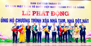 Đà Nẵng: Phát động ủng hộ chương trình 'Xóa nhà tạm, nhà dột nát'