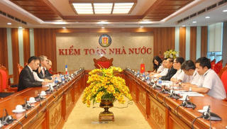 Tổng Kiểm toán Nhà nước thăm và làm việc tại Pháp