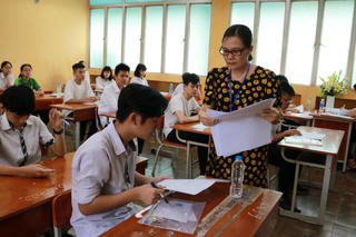 Thí sinh thi vào lớp 10 được mang gì vào phòng thi?