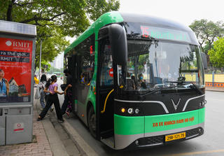 Xe buýt Hà Nội vận chuyển hơn 54 triệu lượt khách trong 3 tháng đầu năm