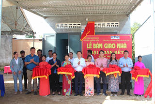 Khánh Hòa: Bàn giao 72 căn nhà Đại đoàn kết cho các hộ nghèo  năm 2023 