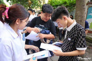 Thí sinh cả nước bước vào ngày cuối thi tốt nghiệp THPT