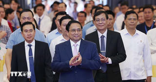 Thủ tướng Phạm Minh Chính dự Hội nghị công bố quy hoạch tỉnh Ninh Thuận