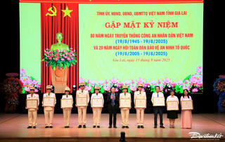 Gia Lai: Công an tỉnh lập nhiều chiến công xuất sắc