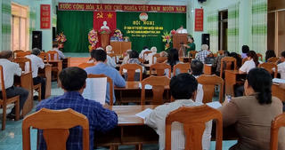 Phú Yên: Hội nghị Ủy ban MTTQ huyện Sơn Hòa lần thứ 11 khóa XII, nhiệm kỳ 2019-2024