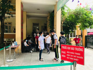 Chủ động nhiều biện pháp đảo bảo an toàn phòng dịch mùa thi