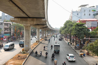 Hà Nội: Diện mạo mới phía dưới tuyến đường sắt đô thị Nhổn - ga Hà Nội