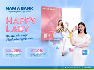 Thẻ tín dụng Happy Lady hoàn tiền lên đến 20% trong dịp Tết Nguyên đán
