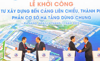 Chủ tịch nước Nguyễn Xuân Phúc dự khởi công Cảng Liên Chiểu, Đà Nẵng
