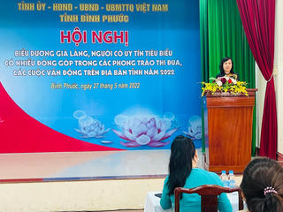 Bình Phước: Hội nghị biểu dương già làng, người có uy tín tiêu biểu trong đồng bào dân tộc thiểu số