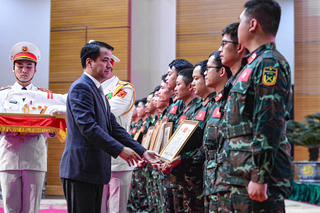 Tuyên dương lực lượng hỗ trợ nhân đạo, cứu trợ thảm họa động đất tại Thổ Nhĩ Kỳ