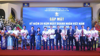 Phú Thọ: Gặp mặt kỷ niệm ngày Doanh nhân Việt Nam