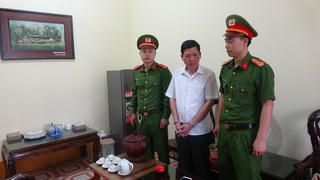Bắc Giang: Bắt Chủ tịch thị trấn An Châu