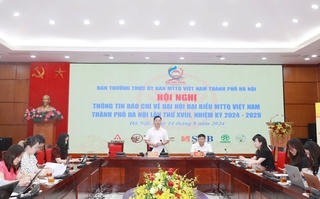 Hơn 600 đại biểu sẽ tham dự Đại hội đại biểu Mặt trận tổ quốc TP Hà Nội