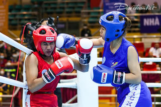 Những khoảnh khắc gay cấn trong đêm tứ kết kickboxing tại SEA Games 31