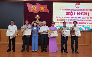 Thanh Hóa: MTTQ và các tổ chức thành viên đã đóng góp 82.500 ý kiến xây dựng Đảng, xây dựng chính quyền các cấp.