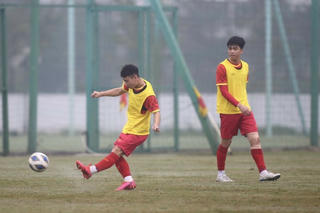Đội tuyển U20 quốc gia chuẩn bị đá hai trận giao hữu