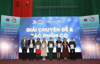 Trao giải Báo chí toàn quốc về sức khỏe Nhân dân lần thứ 2