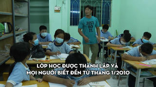 Lớp học tình thương hơn một thập kỷ gieo chữ cho trẻ em nghèo