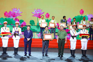 Ecopark được Bộ Công an tặng bằng khen điển hình về Phòng cháy chữa cháy và cứu nạn, cứu hộ
