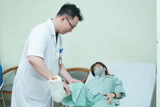 Cứu sống nữ bệnh nhân bị xe tải cán đa chấn thương