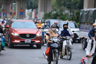 Sáng 1/6: Chất lượng không khí Hà Nội ở mức trung bình