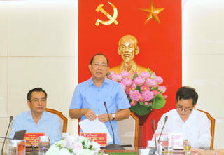 Phó Chủ tịch Hoàng Công Thuỷ khảo sát công tác chuẩn bị tổ chức Giao lưu hữu nghị với Chính hiệp Toàn quốc Trung Quốc